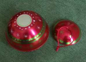 2002 Large Candy Ball Ornament Top
